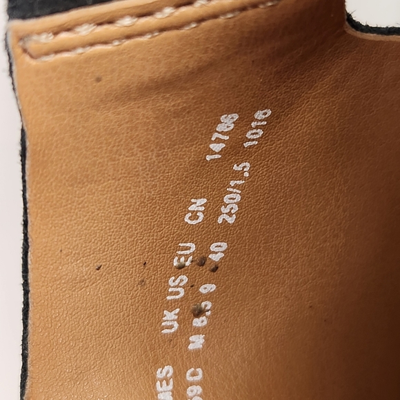 CLARKS Women’s Sandals Size 9 Black Wedge Cork Open Toe Shoes Cushion Soft - Picture 8 of 10